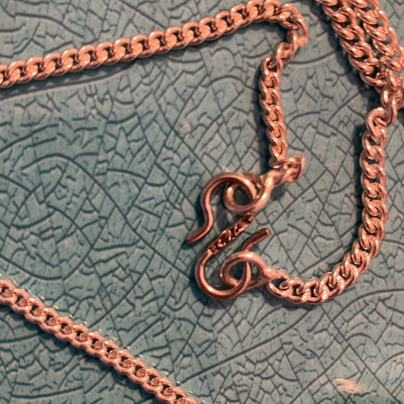 Silver and Stone Necklace - Picture 6 of 9